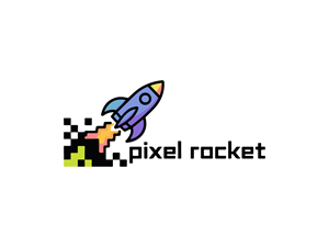 Diseño de Logo por yozdesign para Pixel Rocket | Diseño: #36491413