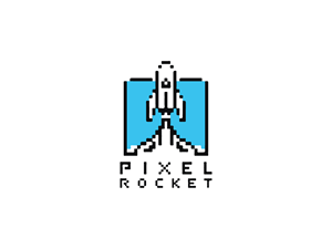 Diseño de Logo por yozdesign para Pixel Rocket | Diseño: #36491420