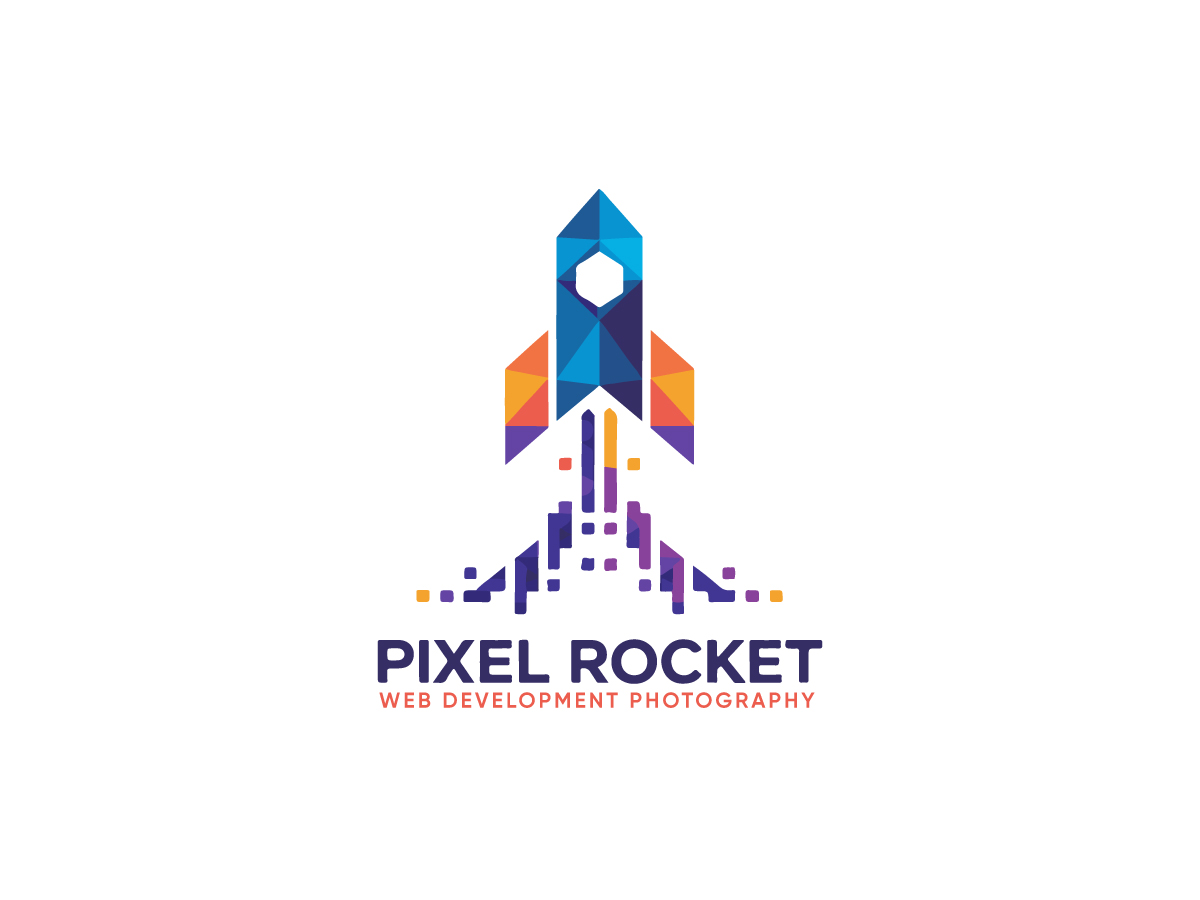 Logo Design by yozdesign for Pixel Rocket | Design #36491424
