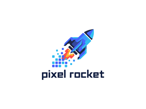 Diseño de Logo por yozdesign para Pixel Rocket | Diseño: #36491426
