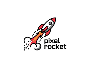 Diseño de Logo por yozdesign para Pixel Rocket | Diseño: #36491432