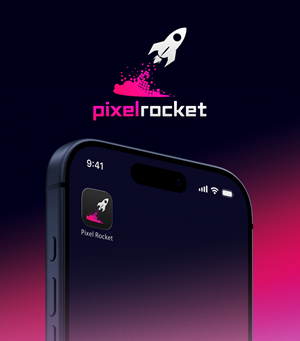Diseño de Logo por yozdesign para Pixel Rocket | Diseño: #36493346