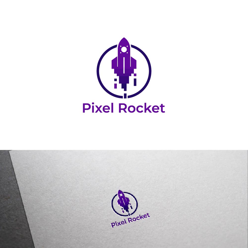 Logo Design by creativemood438 for Pixel Rocket | Design #36487165