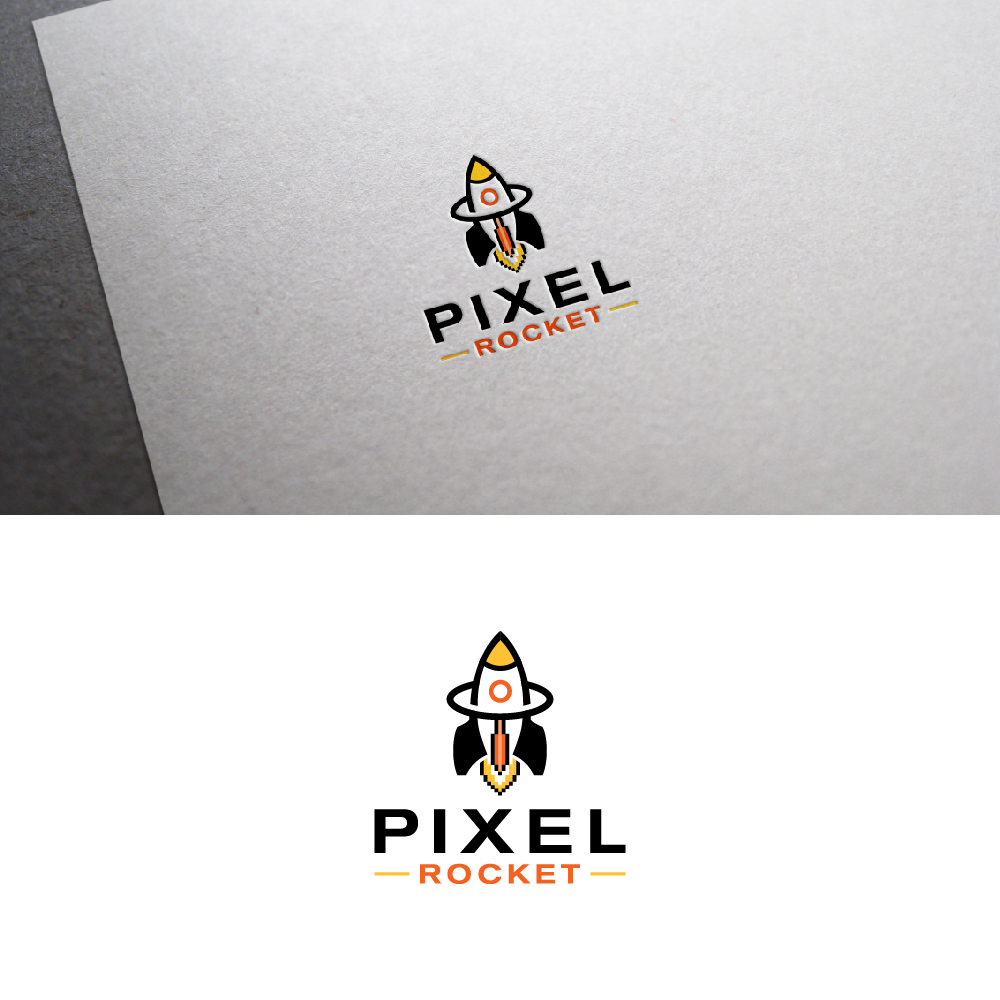 Logo Design by creativemood438 for Pixel Rocket | Design #36487166