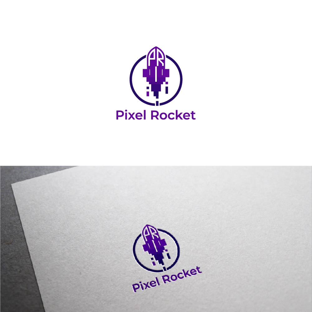 Logo Design by creativemood438 for Pixel Rocket | Design #36500469