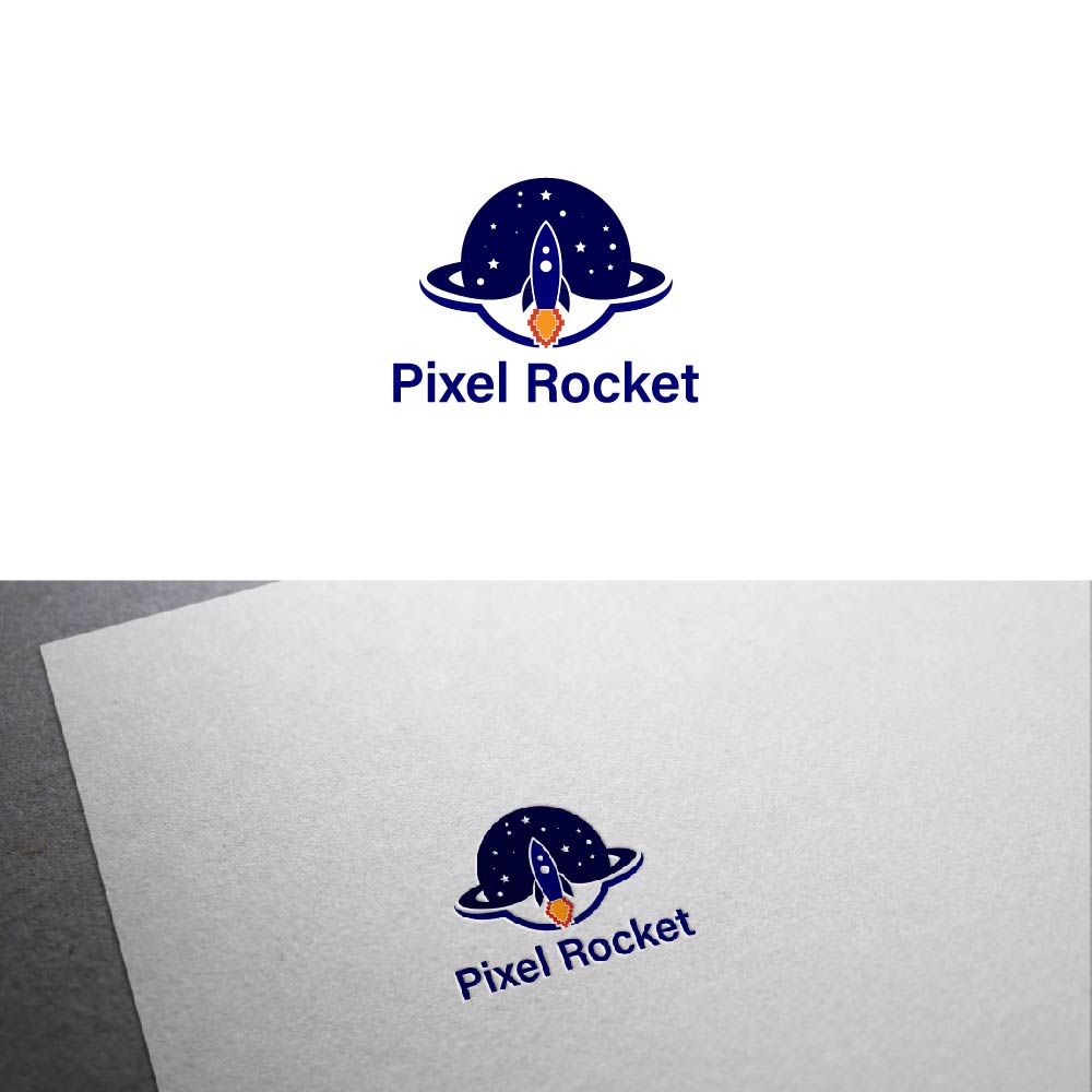 Logo Design by creativemood438 for Pixel Rocket | Design #36500470