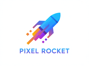 Logo-Design von Shasa_Dara02 für Pixel Rocket | Design: #36495984