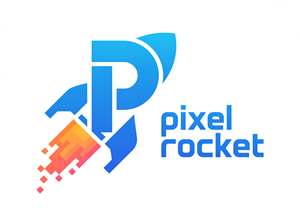 Logo-Design von echosaputro für Pixel Rocket | Design: #36495967