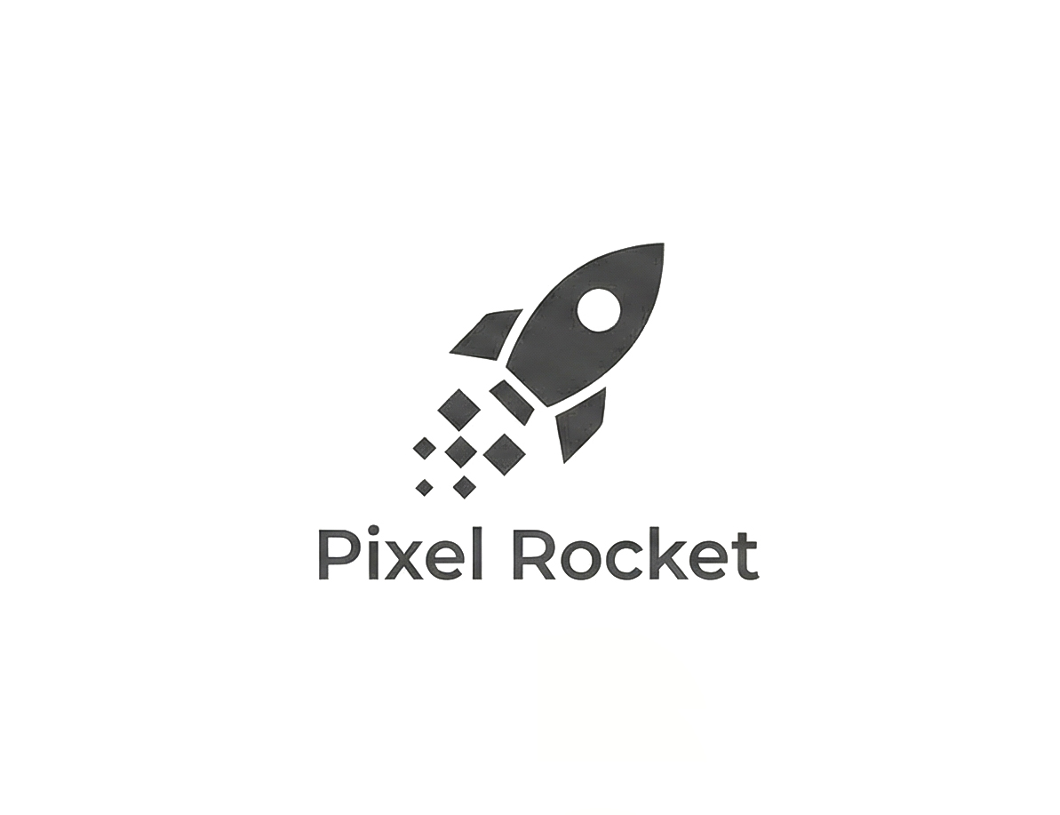Logo Design by HSL Brain for Pixel Rocket | Design #36483704