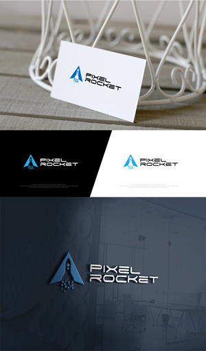 Logo Design by Cool-Designer for Pixel Rocket | Design: #36484794