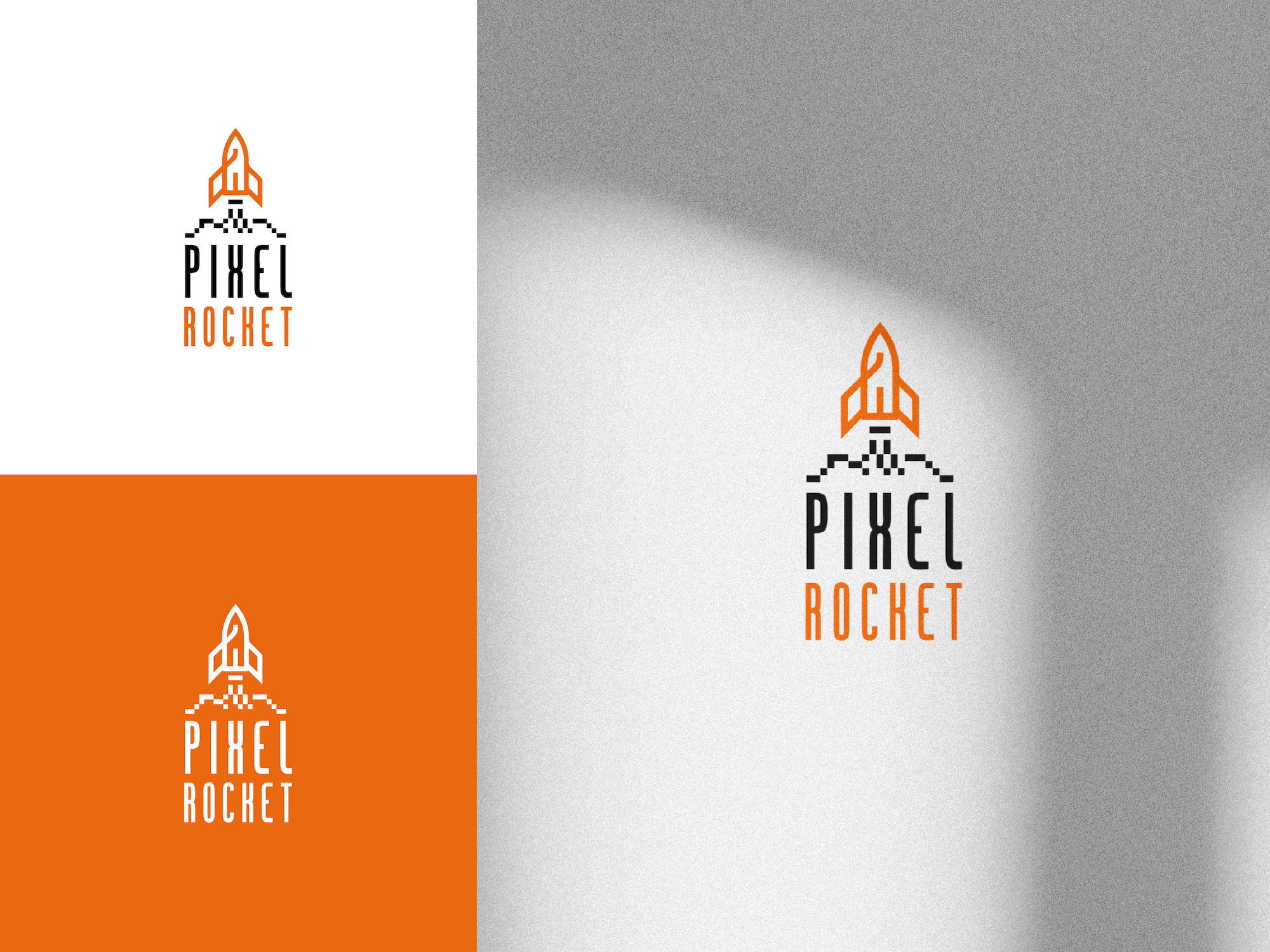 Logo Design by Jammie Logos for Pixel Rocket | Design #36486647