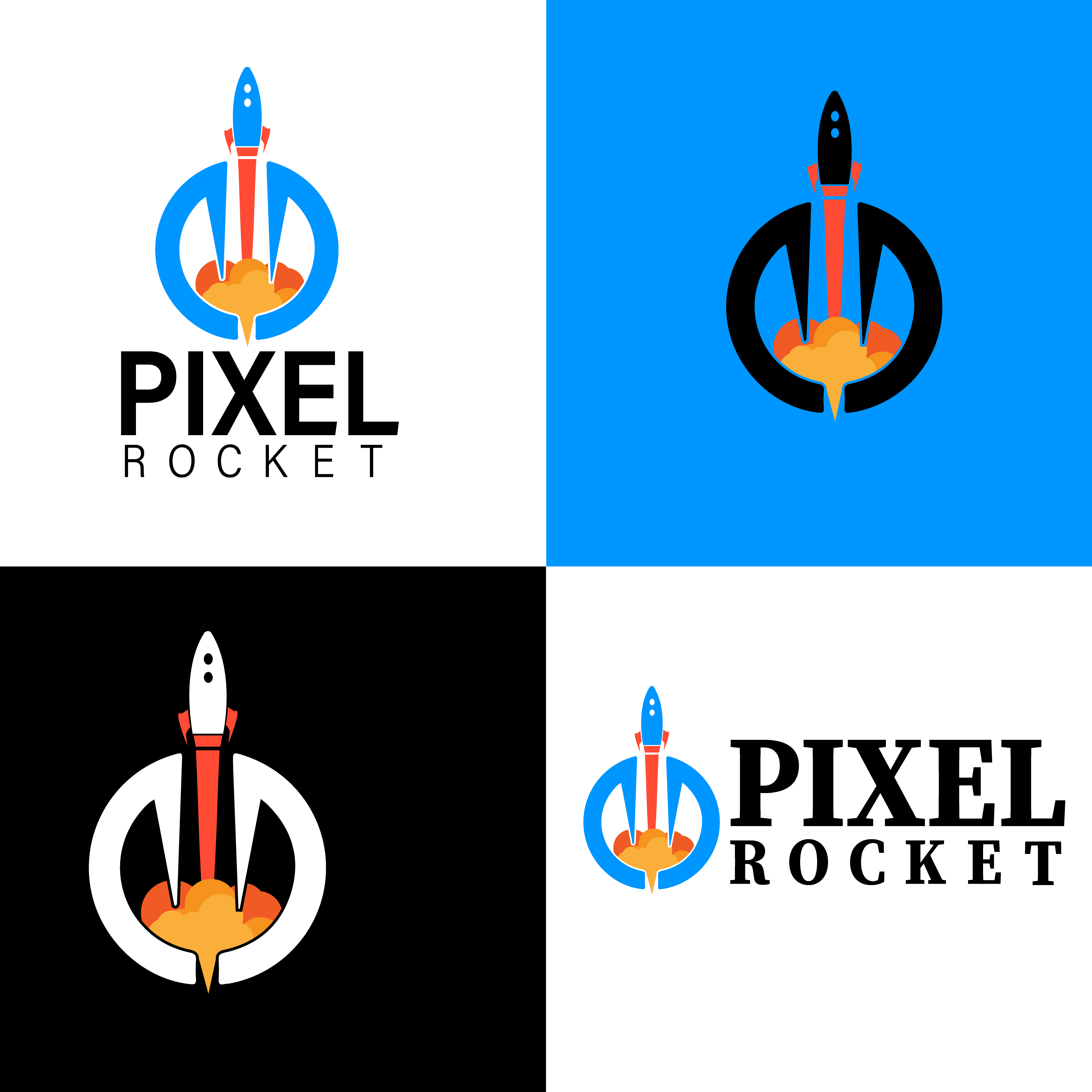 Logo Design by fuhad jihad for Pixel Rocket | Design #36487388