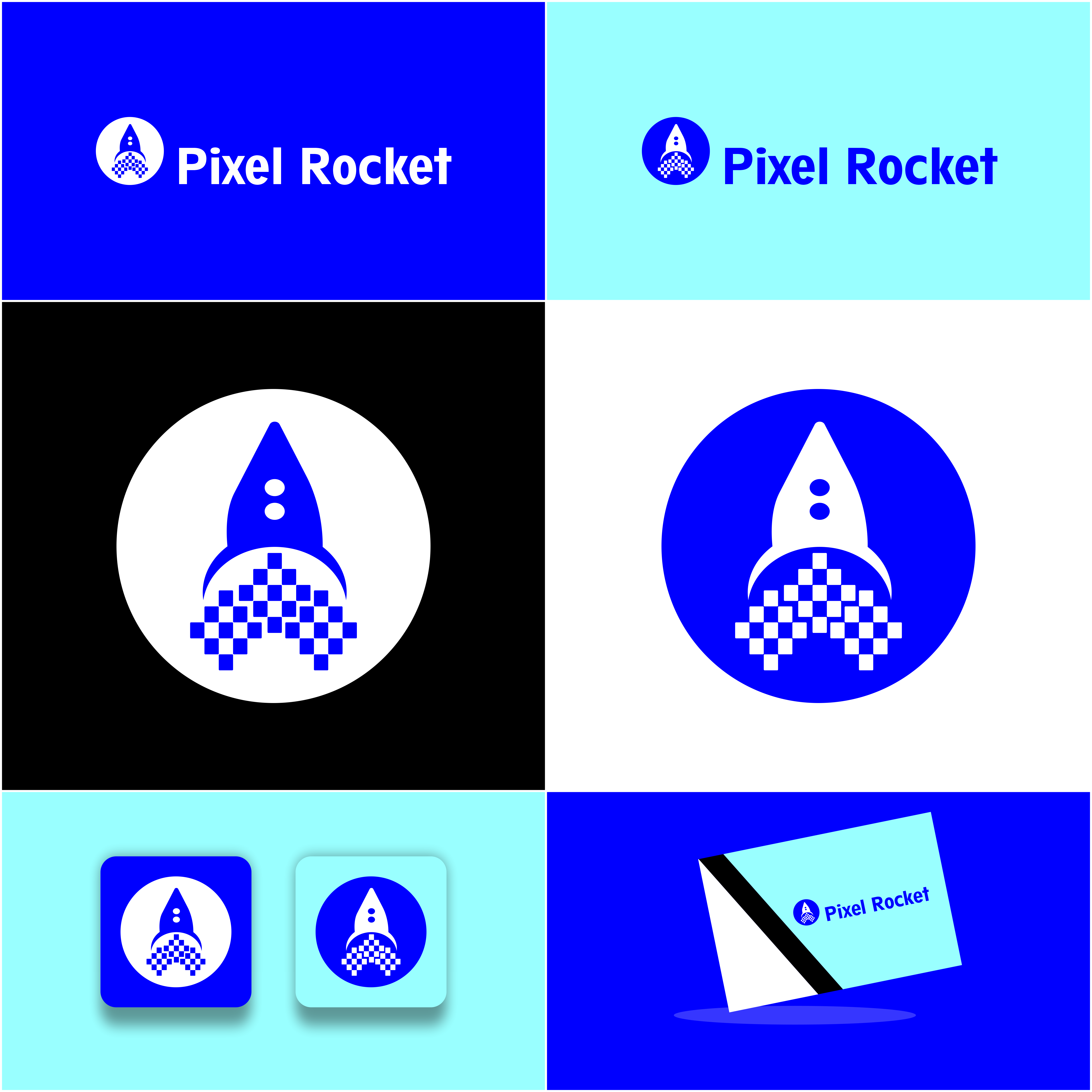 Logo Design by reqs design for Pixel Rocket | Design #36497645