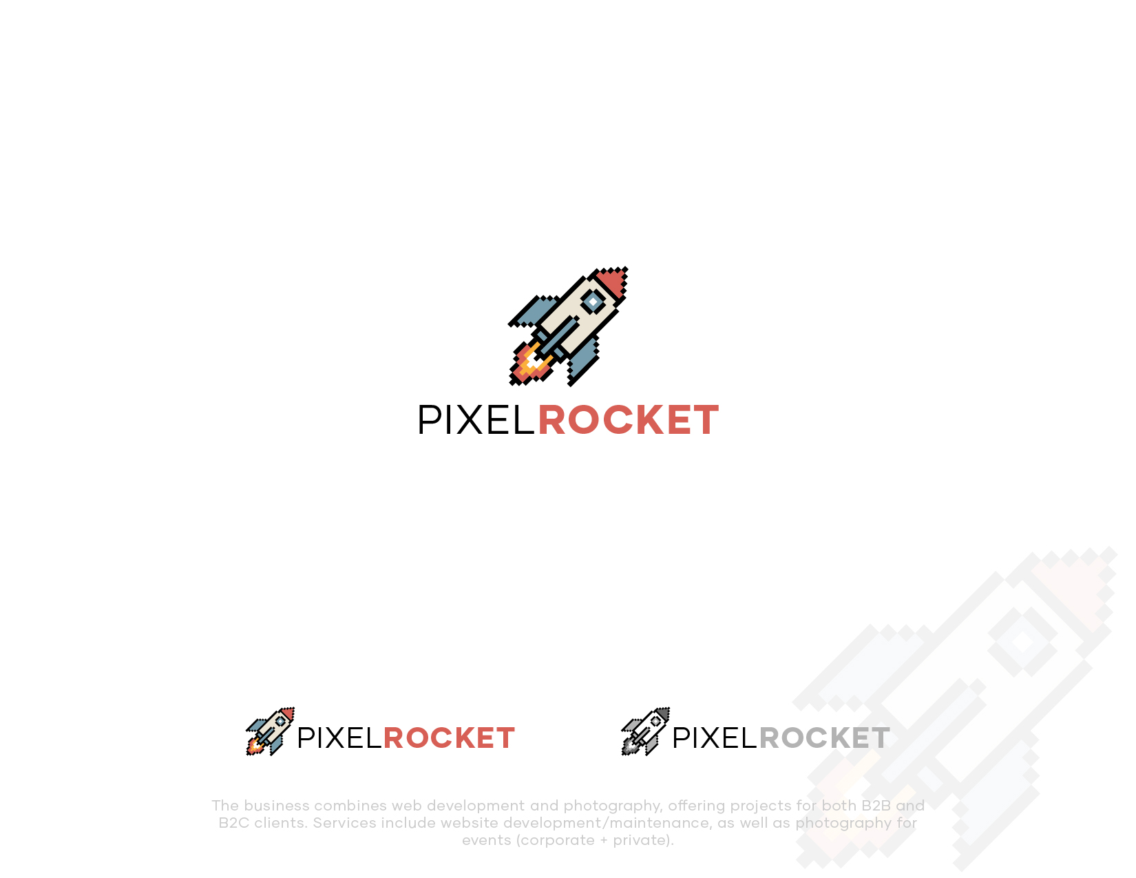 Logo Design by JuniorDesigns for Pixel Rocket | Design #36483950