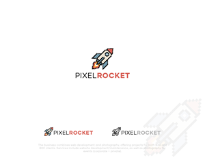 Logo Design by JuniorDesigns for Pixel Rocket | Design: #36483950