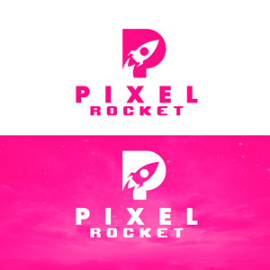 Logo Design by DSCMedia™ for Pixel Rocket | Design: #36496085