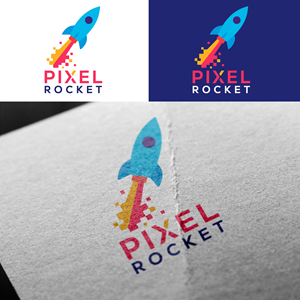 Logo Design by ahmeddesigner123 for Pixel Rocket | Design: #36483803