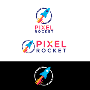 Logo Design by ahmeddesigner123 for Pixel Rocket | Design: #36483821