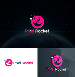 Logo Design by 4tech services for Pixel Rocket | Design: #36495476