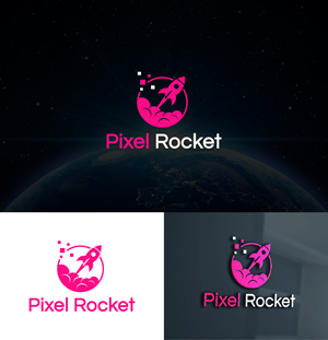 Logo Design by 4tech services for Pixel Rocket | Design: #36495532