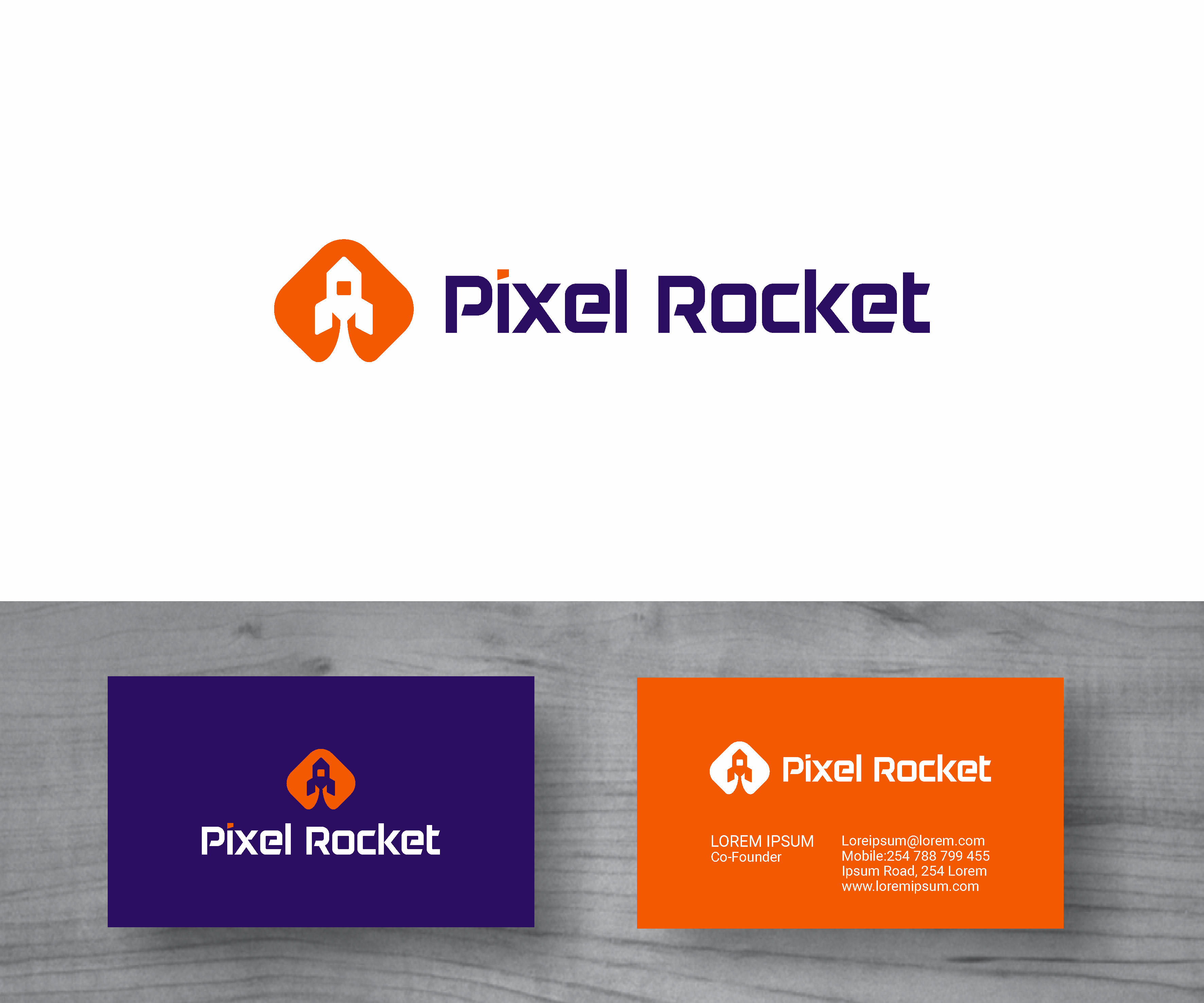 Logo Design by MBARO for Pixel Rocket | Design #36496560