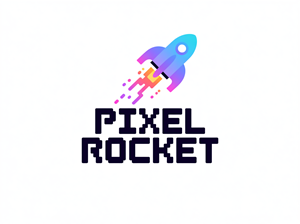 Logo Design by Minang Art_Studio for Pixel Rocket | Design: #36495980