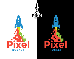 Logo-Design von adja für Pixel Rocket | Design: #36484343