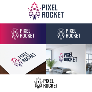 Logo-Design von artmakers für Pixel Rocket | Design: #36485578