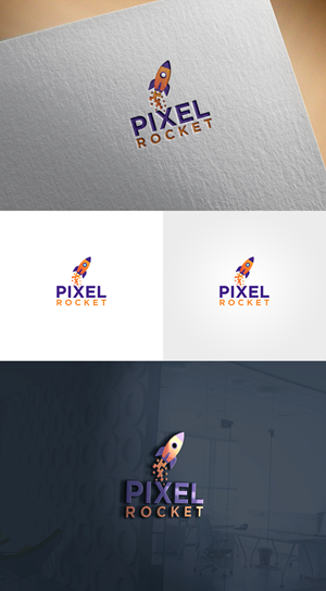 Logo Design by Soonia for Pixel Rocket | Design: #36494313