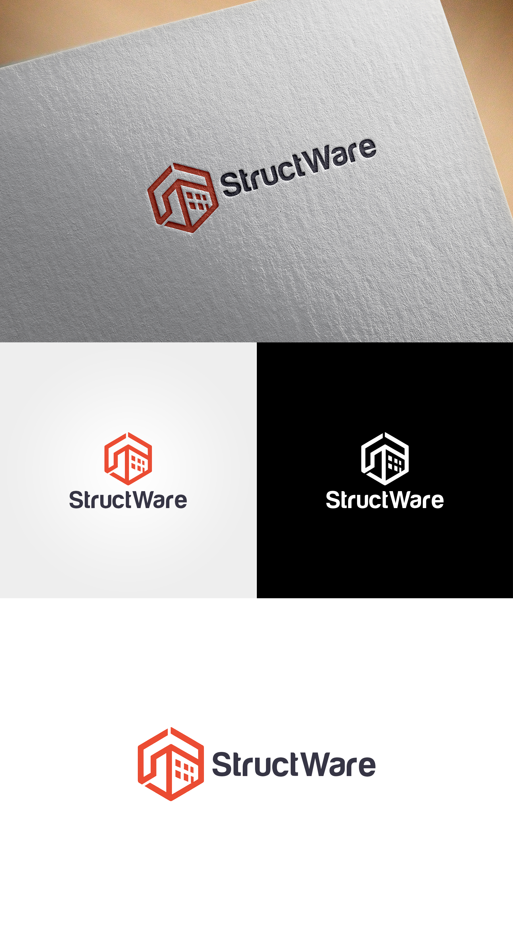 Logo Design by Soonia for StructWare sp. z o.o. | Design #36490146