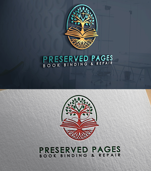 Logo Design by 24ksunny for Preserved Pages | Design: #36493401