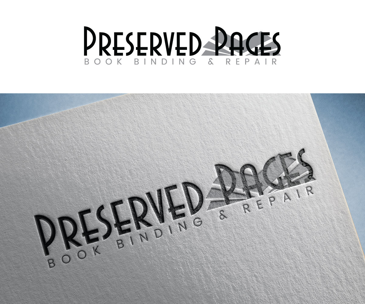 Logo Design by Luckey yaari for Preserved Pages | Design #36501394