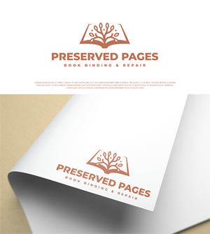 Logo Design by Fezy Design Studio for Preserved Pages | Design: #36496708