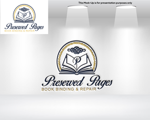Logo Design by dubel ko for Preserved Pages | Design: #36490080