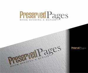 Logo Design by alkaline for Preserved Pages | Design: #36493734