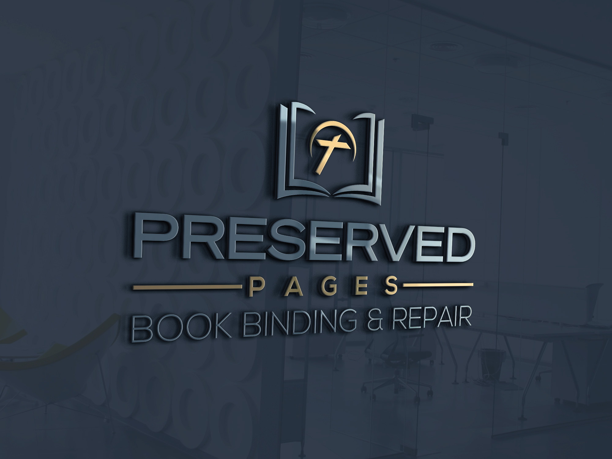 Logo Design by Design_tamim for Preserved Pages | Design #36492973