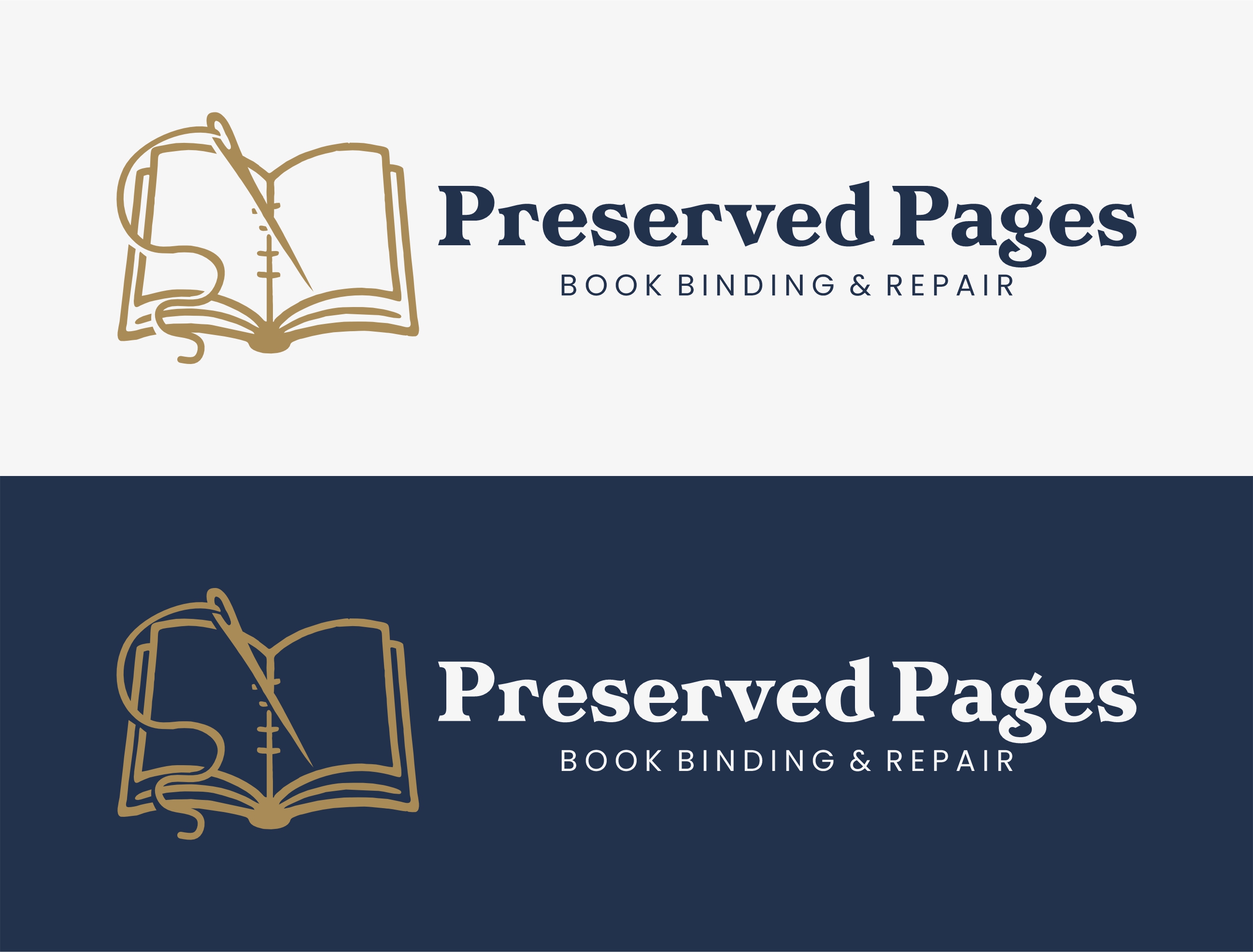 Logo Design by erikdesign for Preserved Pages | Design #36497889