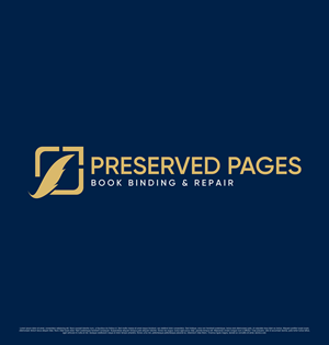 Logo Design by saesean for Preserved Pages | Design: #36495795