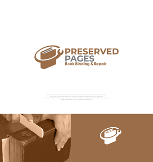 Logo Design by apik. for Preserved Pages | Design: #36492112