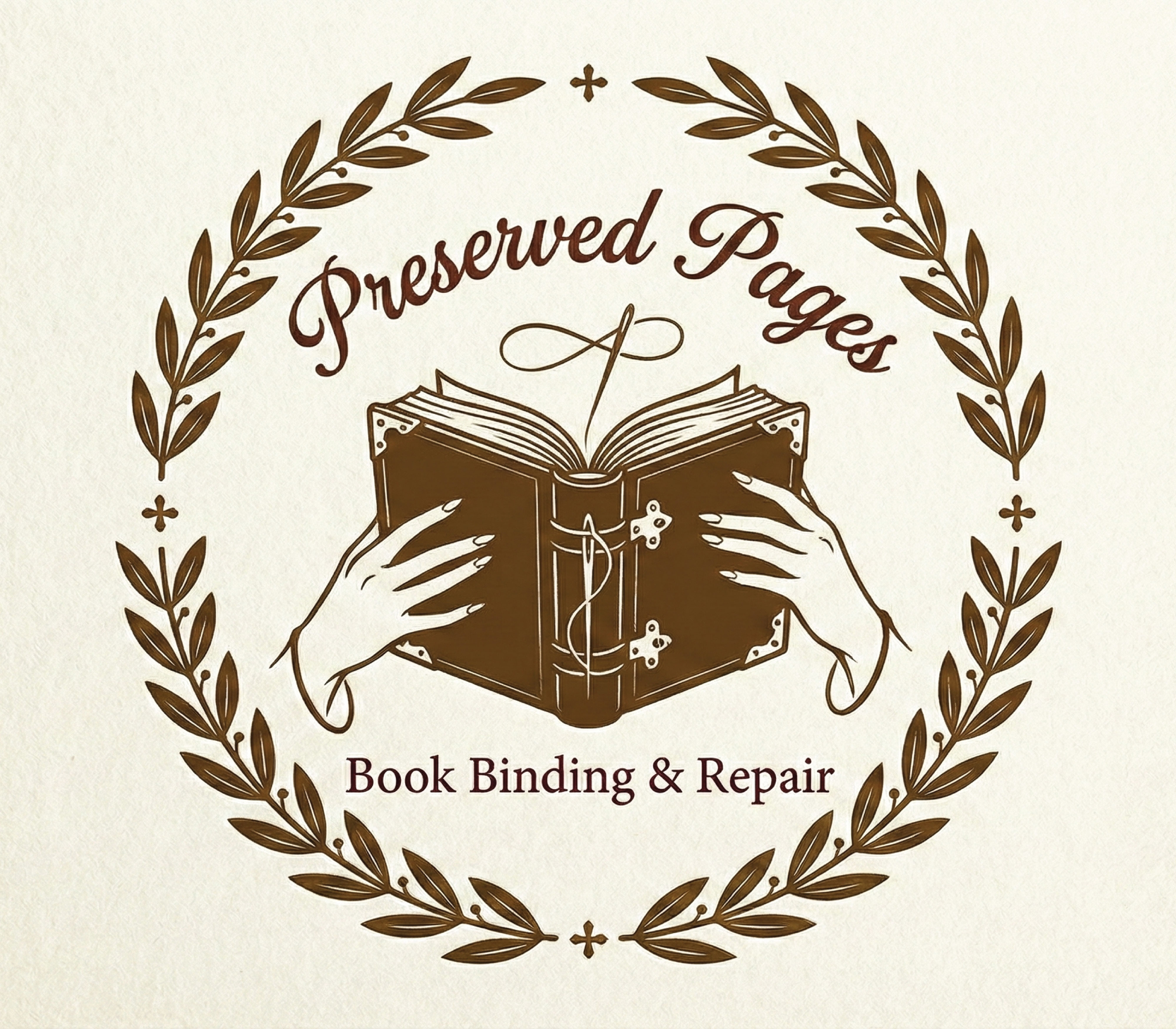 Logo Design by Nova_Create for Preserved Pages | Design #36489738