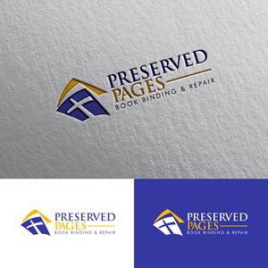 Logo Design by Alex Henry for Preserved Pages | Design: #36491093