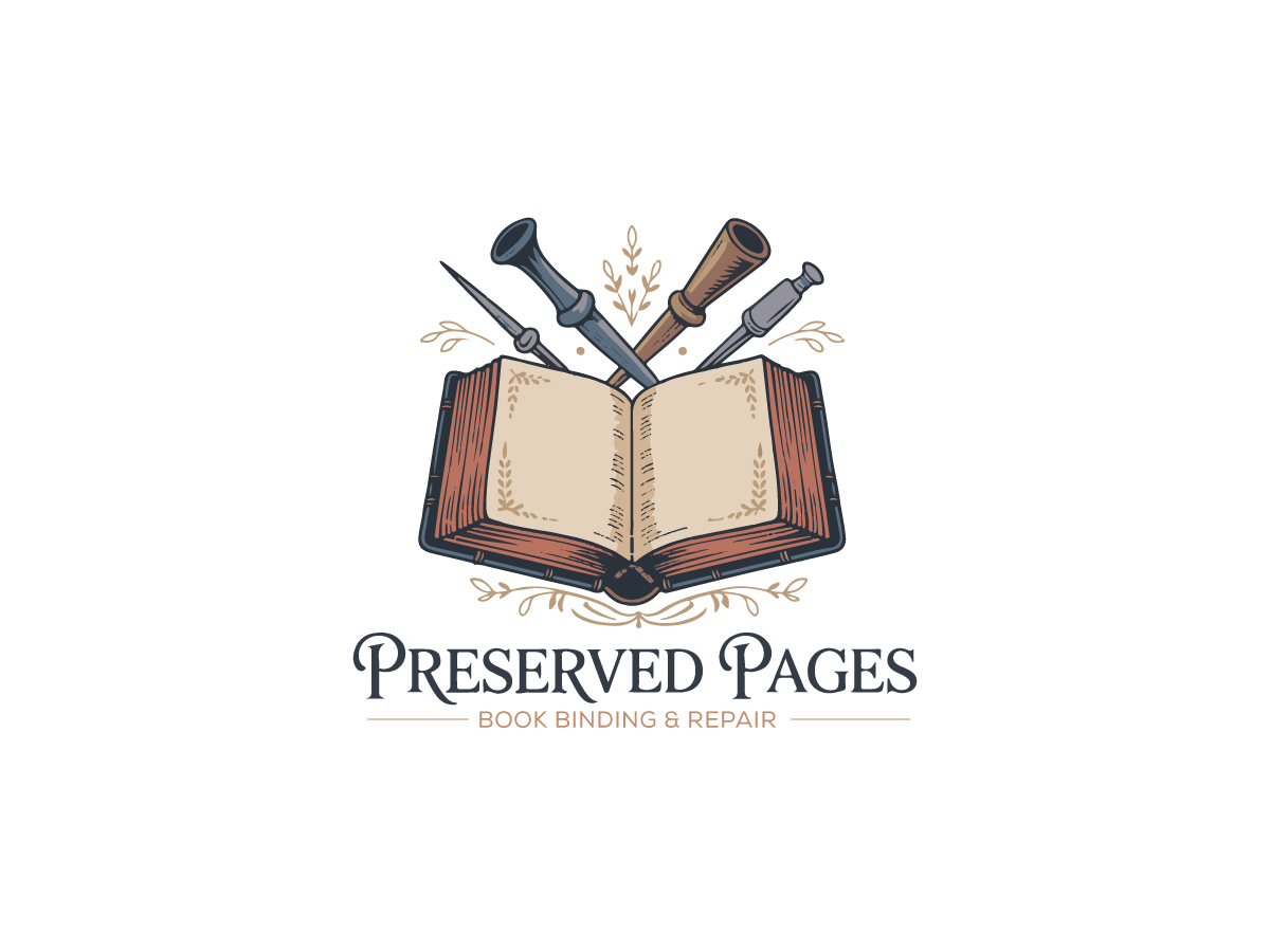 Logo-Design von yozdesign für Preserved Pages | Design #36505016