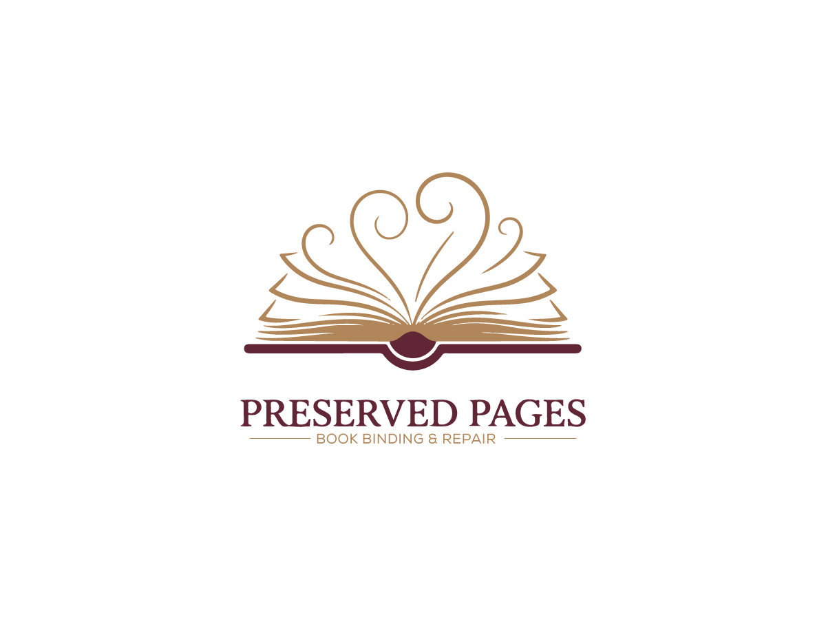 Logo Design by yozdesign for Preserved Pages | Design #36505018