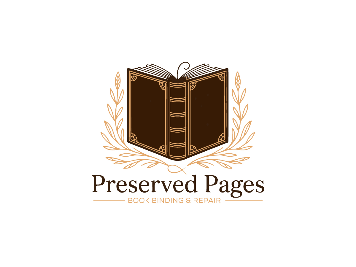 Logo Design by yozdesign for Preserved Pages | Design #36505022