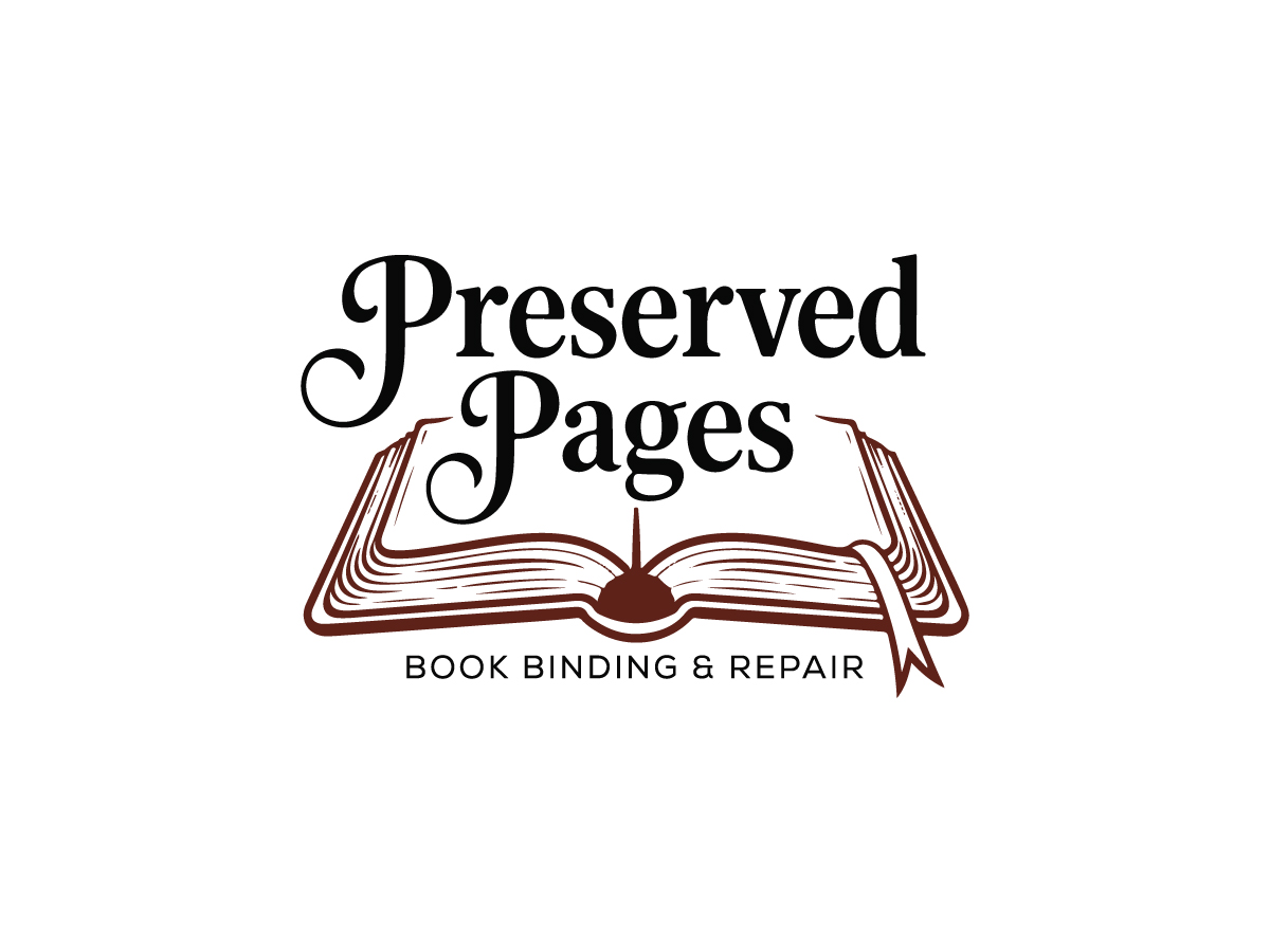 Logo Design by yozdesign for Preserved Pages | Design #36505026