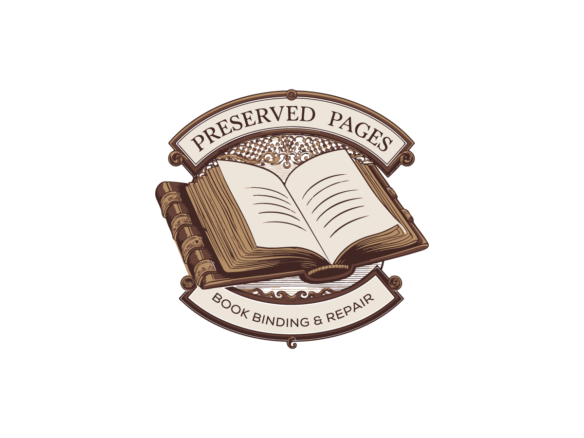 Logo Design by yozdesign for Preserved Pages | Design #36505028