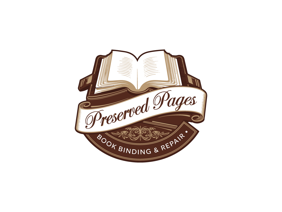 Logo Design by yozdesign for Preserved Pages | Design #36505041