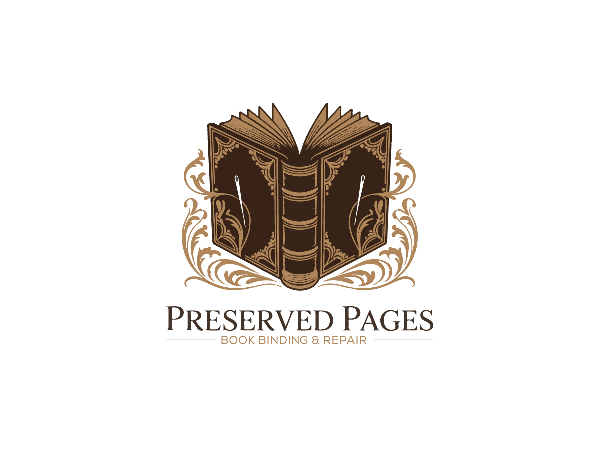 Logo Design by yozdesign for Preserved Pages | Design #36505043