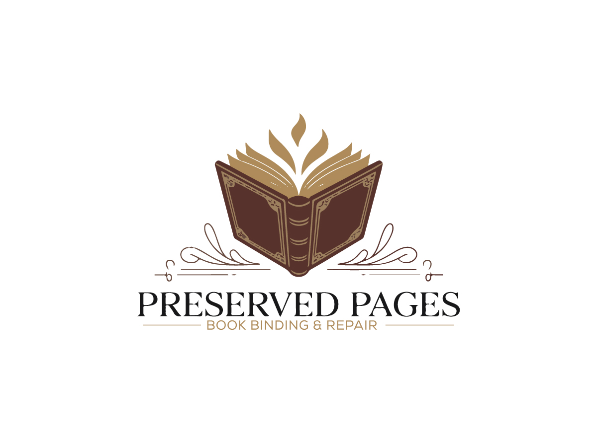 Logo Design by yozdesign for Preserved Pages | Design #36505045