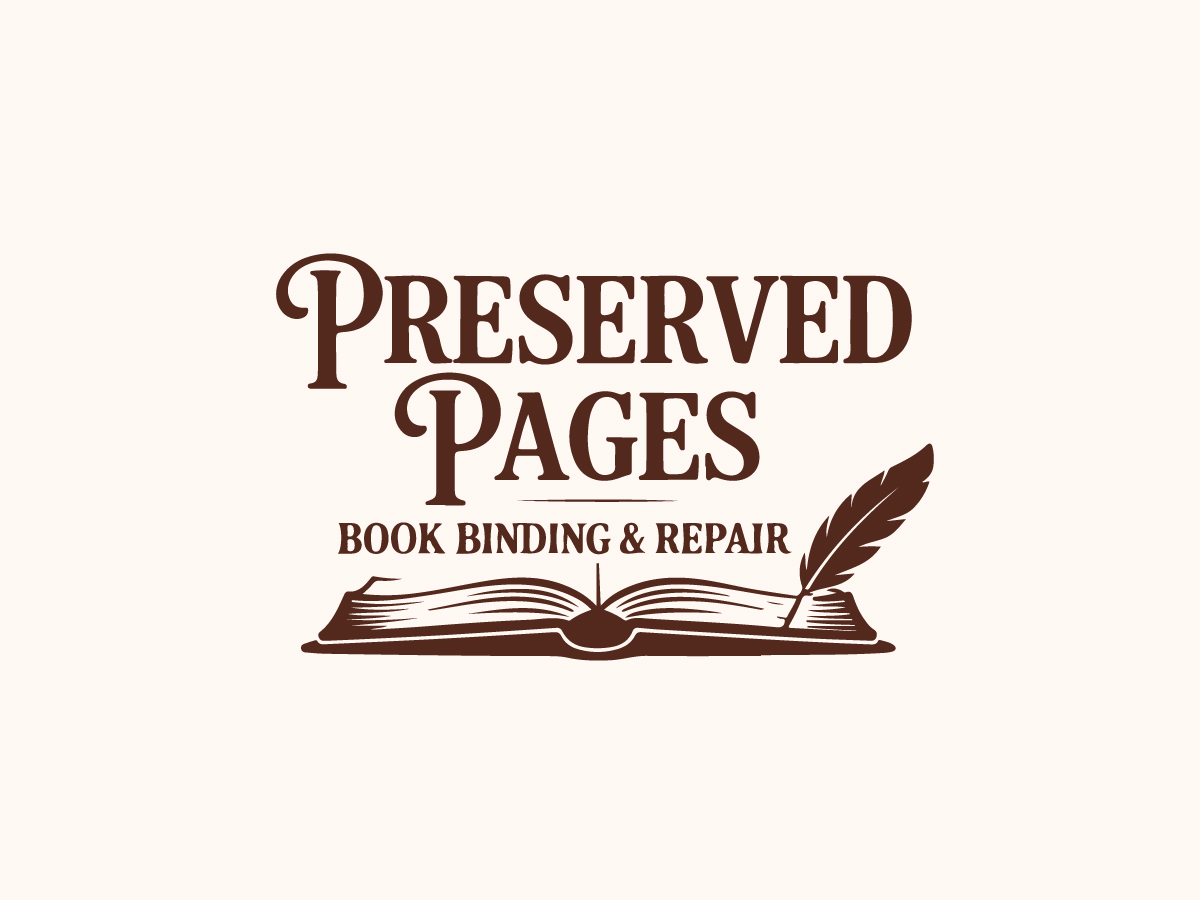 Logo Design by yozdesign for Preserved Pages | Design #36505053
